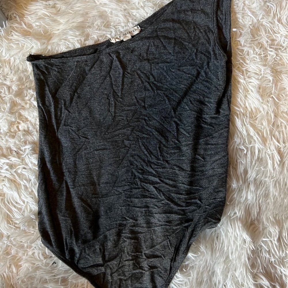 Grey bodysuit